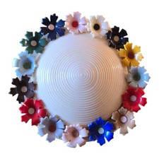 Vintage Celluloid Brooch - Hat