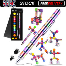 NEW Fidget Pen Crush metric Stress Relief Multifunctional Christmas Gift UK