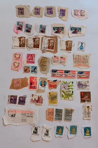 Old postage stamps - 32,