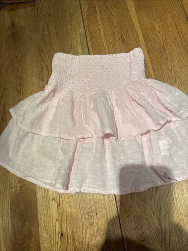 Pale pink ra skirt - h&m,