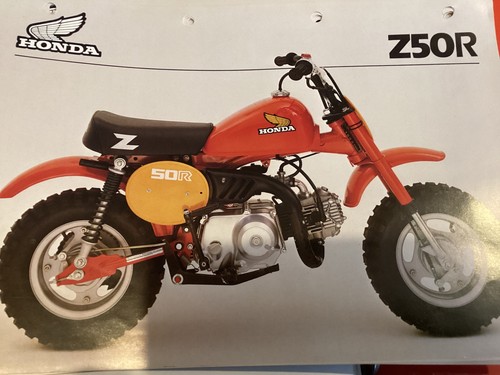 Honda z50r genuine motorcycle - z50r,