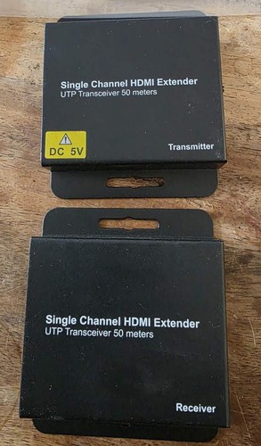 Single channel hdmi - single, extender