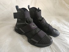 Nike LeBron Soldier Uk 9.5 Eur 44.5 Black Space. Genuine!