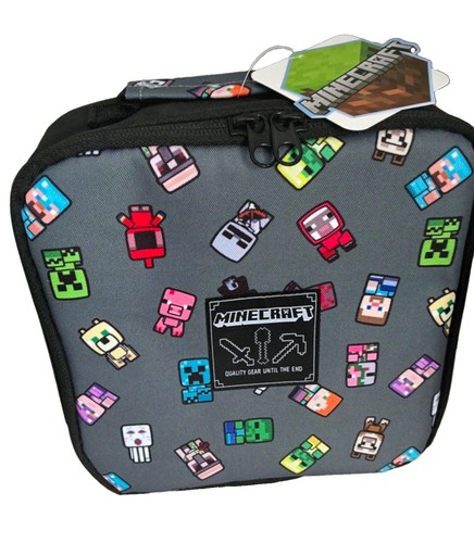 Minecraft insulated lunch bag - insulated,