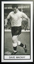 SCOTLAND - TOTTENHAM HOTSPUR - DAVE MACKAY - Memory Lane UK trade card 