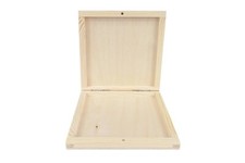 Large Wooden CD Storage Box