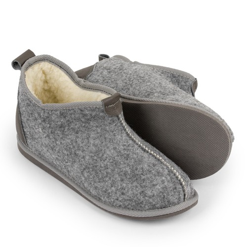 Mens womens felt warm slippers - womens,