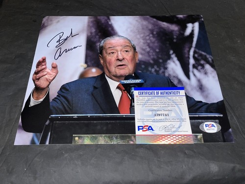 Bob arum signed 8x10 - bob,