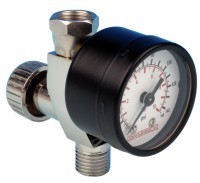 Spray gun regulator mini - 1/4",