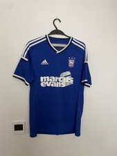 Ipswich Town FC ITFC 2014-15 Classic Vintage Adidas Football Shirt Jersey - L