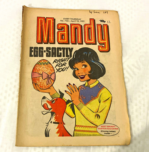 Mandy comic 744 - mandy, (1981)
