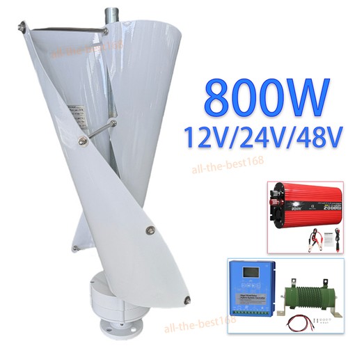 800w wind turbine - 24v, 48v