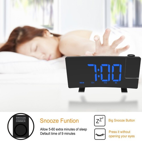 Curved screen projection alarm - curved,