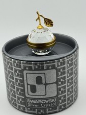 Swarovski Silver Crystal Apple