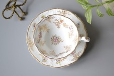 ANTIQUE COALPORT FLORAL PATT 3/968 ADELAIDE TEA TEA CUP SAUCER DUO C1835 Ex Con