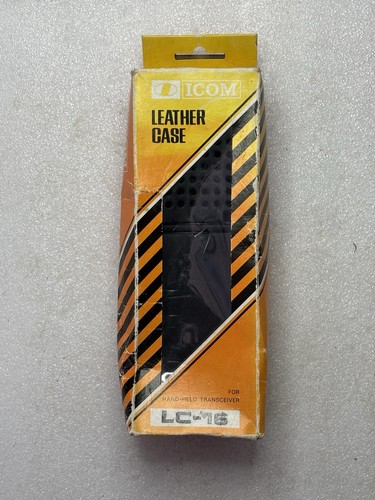 Icom leatherette case - leatherette, for