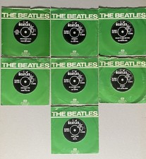 Beatles Parlophone 45s vinyl