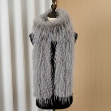 Women faux fur collar - faux, winter