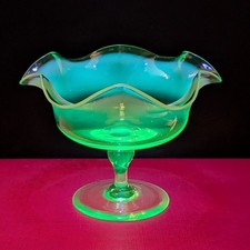 Antique Vaseline Uranium Glass