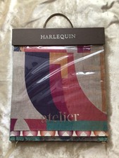 Harlequin Atelier Fabric Sample Book x 35  Swatches Cotton  Linen Tropical Tones