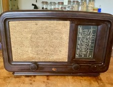 Rare  Philips Mullard MAS82 Bakelite Radio 