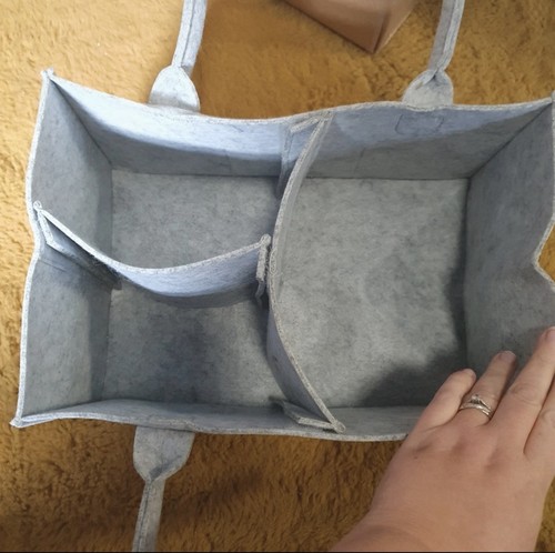 Fabric organisers grey storage - organisers,