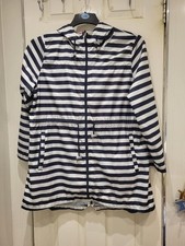 Ladies Striped Parka In A