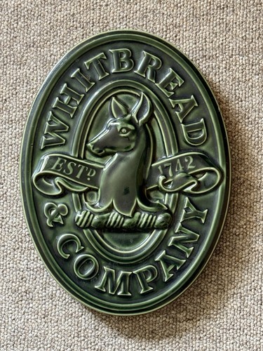 Whitbread company embossed - whitbread, &