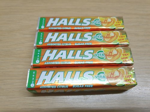 Halls menthol citrus sugar - halls,