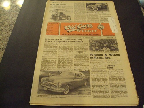 Old cars magazine - old,
