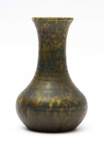 Ruskin pottery dark blue - pottery,