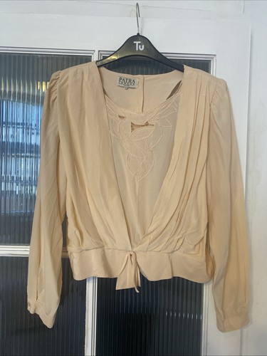Peach pink pure silk - peach/pink,