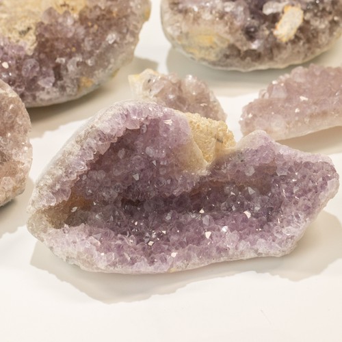 Small assorted amethyst geodes - small,