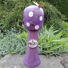 Bespoke handmade wooden purple - wooden,