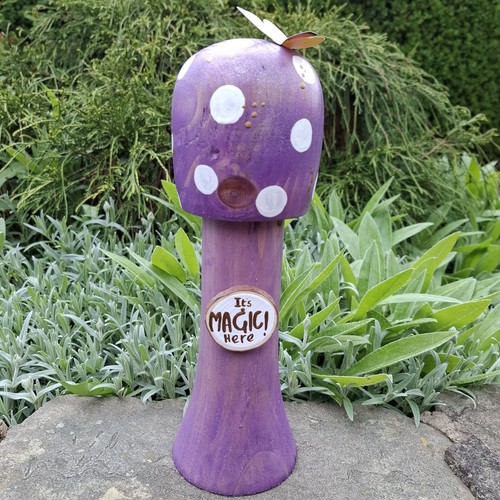 Bespoke handmade wooden - wooden, purple
