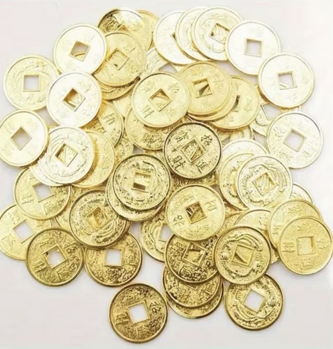 Lucky chinese coins feng - 10,