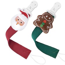 2 Pack Christmas Dummy Clips