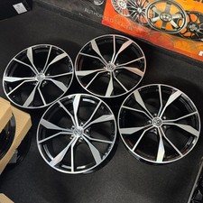 20" VW Tiguan RLine Misano Style Black/pol Alloys Ex Display 8.5Jx20 ET38 07-25