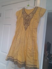 Pakistani Indian Salwar Kirtle Dress 3 Piece Suit