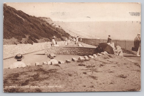 Southbourne cliffs looking - southbourne,