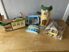 Sylvanian Families Job Lot Sunshine Nursery Set And School + Some Accessories DA