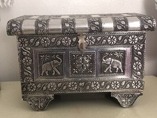 Vintage Indian Hammered Metal