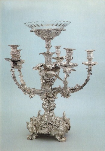 Postcard george silver - george, iv
