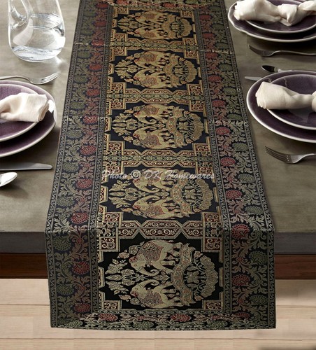Bohemian brocade coffee table - bohemian,