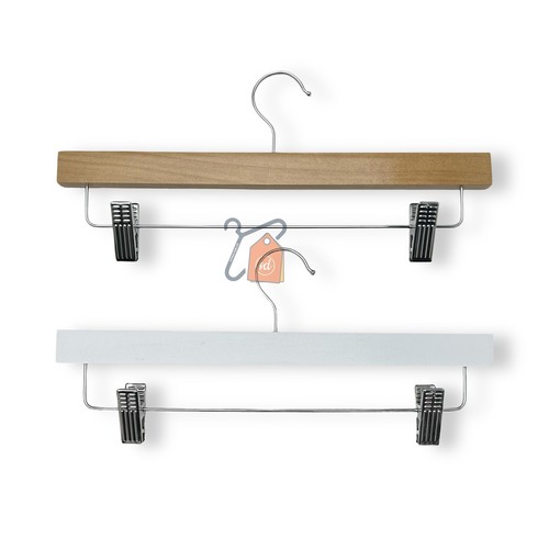Wooden clip hangers - wooden,