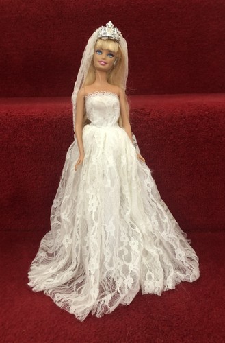 Vintage barbie wedding dress - vintage,