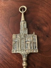 Brass Toasting Fork depicting Salisbury Cathedral