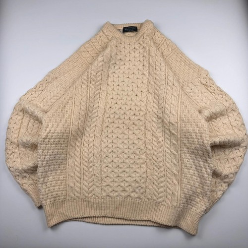 Vintage cream aran - 90’s,