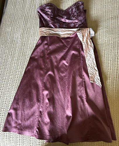 Coast purple floral satin - coast,