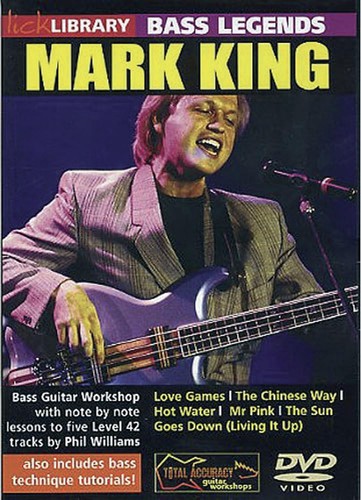 Bass legends mark - king, in